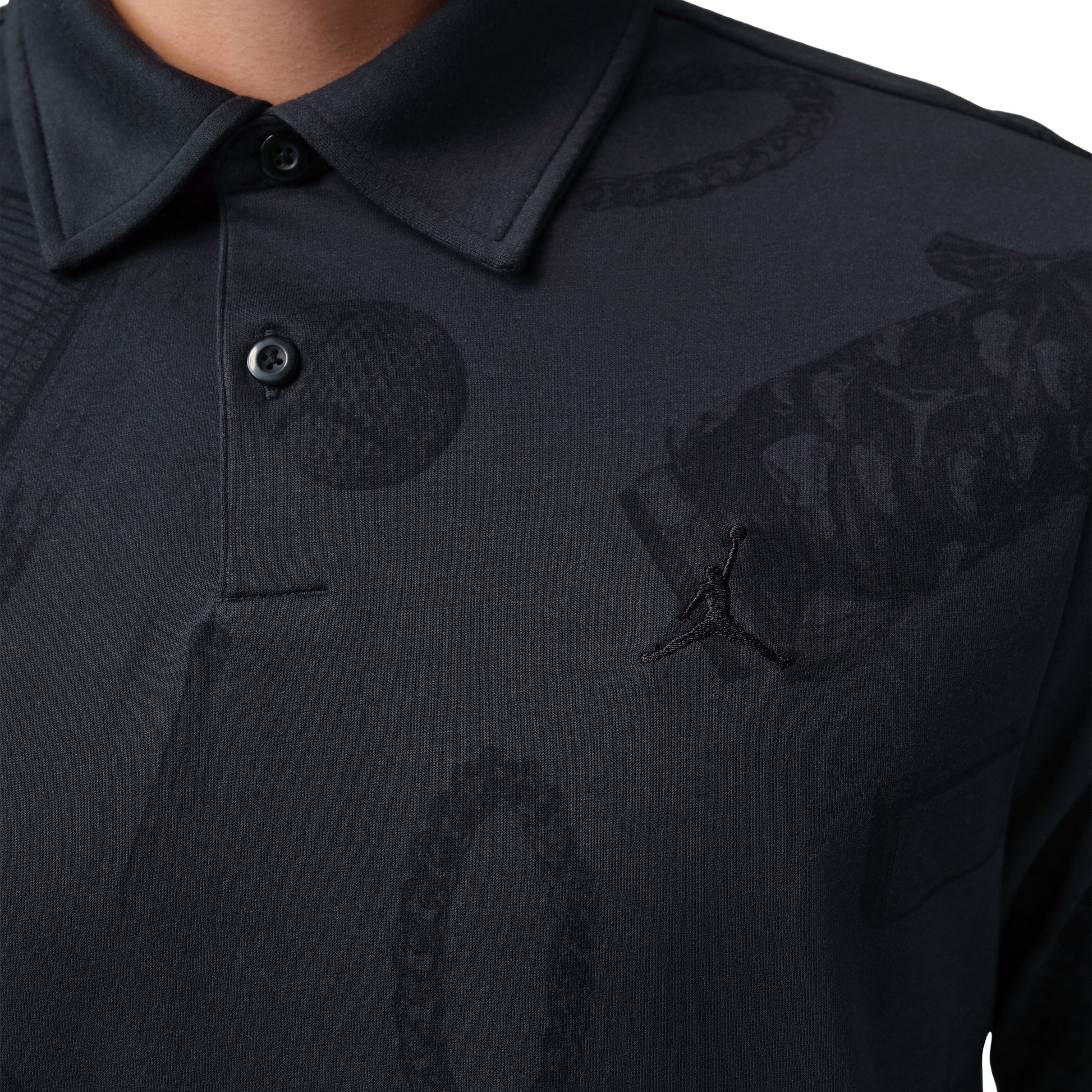 Jordan Dri-FIT Golf Polo 'Off Noir Black' IU1301-045