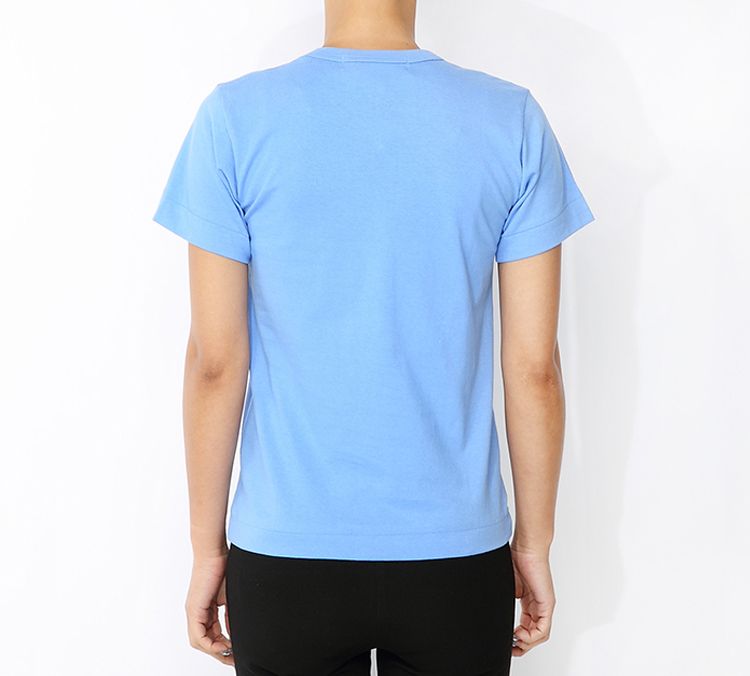 (WMNS) COMME des GARCONS PLAY FW25 T-Shirt 'Blue' AZ-T211-051-1