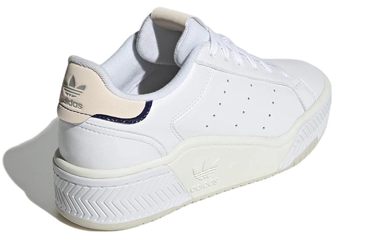 (WMNS) adidas Originals Court Tourino Bold 'White Orange' GY4427