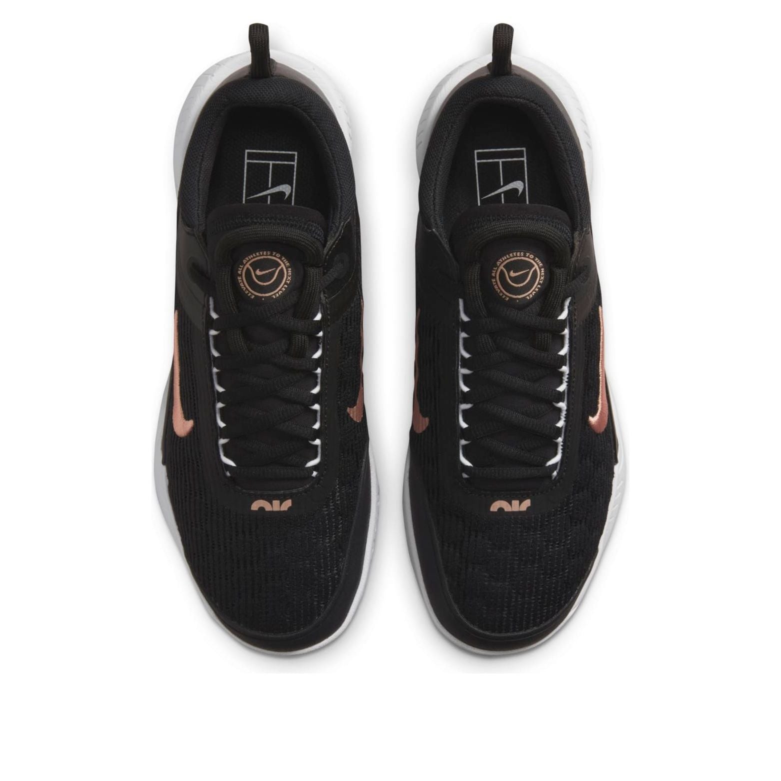(WMNS) Nike Court Zoom NXT 'Black Metallic Red Bronze' DV3282-001