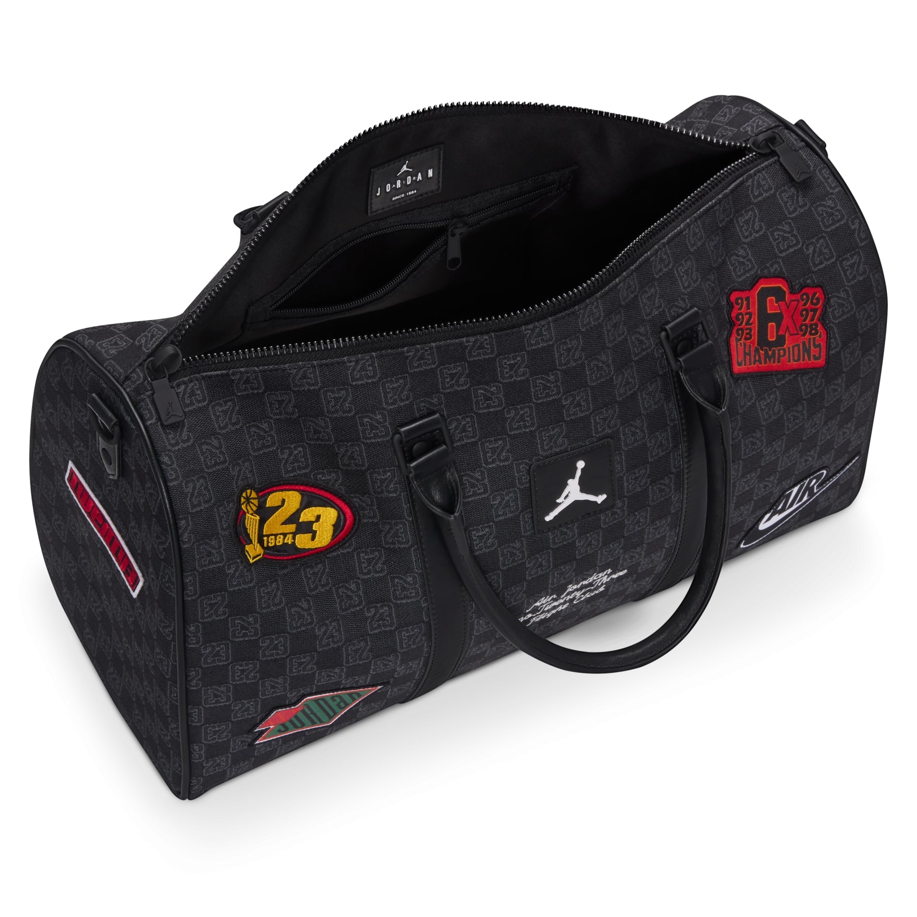 Jordan Monogram Duffle 'Black' IQ3207-010