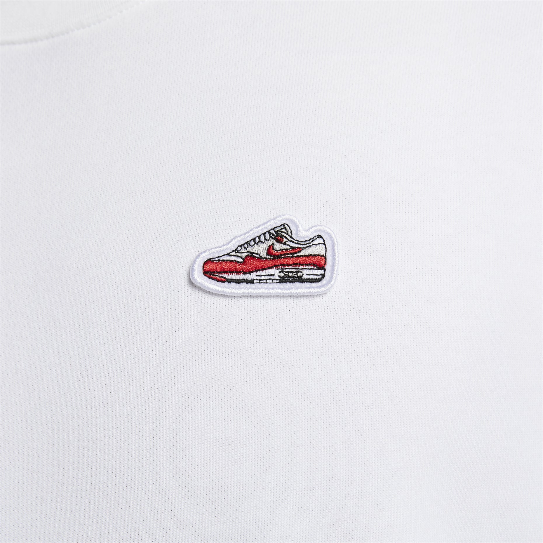 Nike Sportswear French Terry Crew-Neck Sweatshirt 'White' FZ5203-100