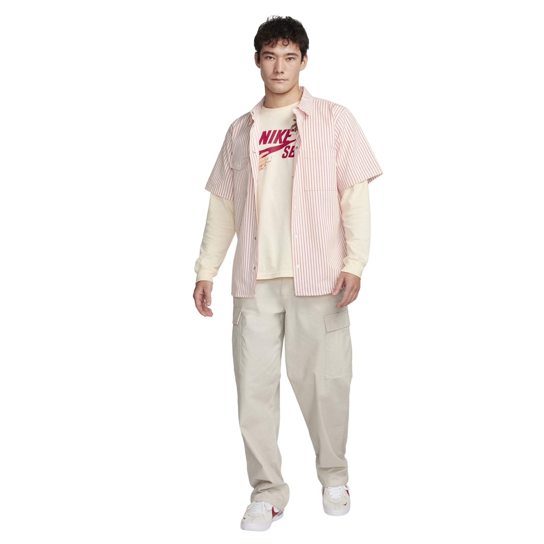 Nike Sb City Of Love L/S T-Shirt 'Beige' FQ7682-113