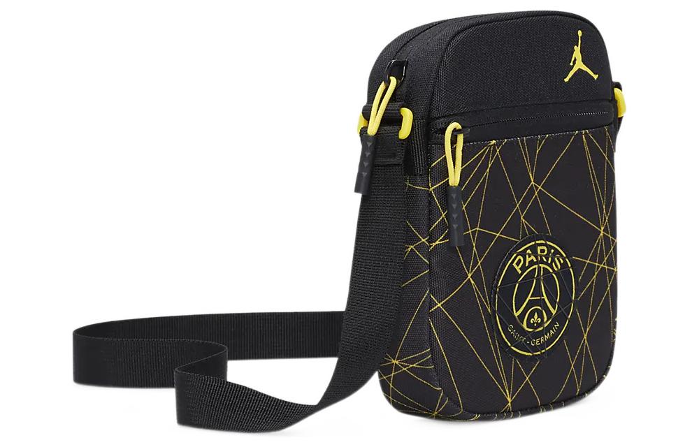 Air Jordan x Paris Saint-Germain Festival Bag 'Black Yellow' FJ9735-010