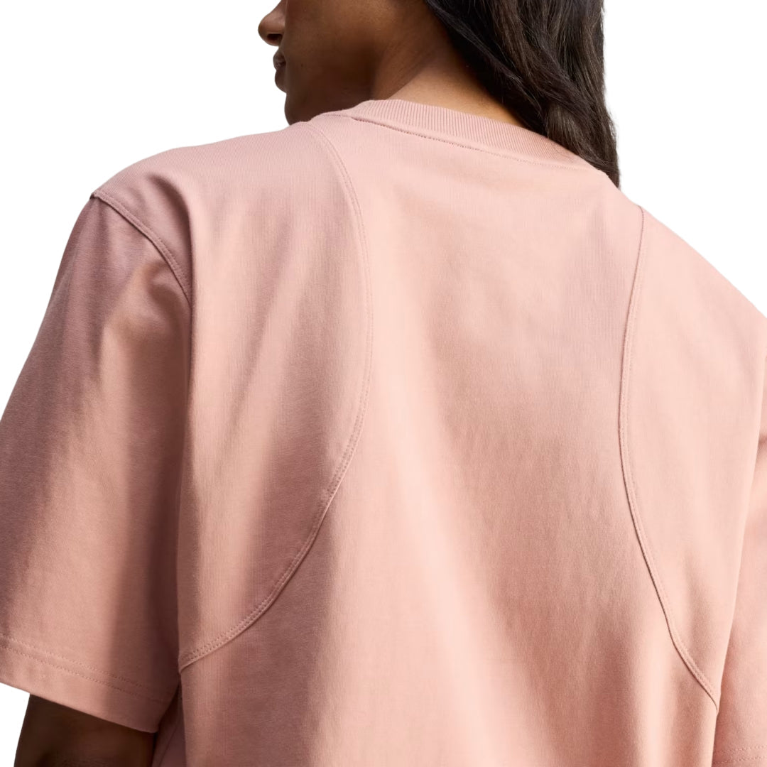 (WMNS) adidas x Stella McCartney Loose T-Shirt Asia Sizing 'Brown Mauve' JZ0696