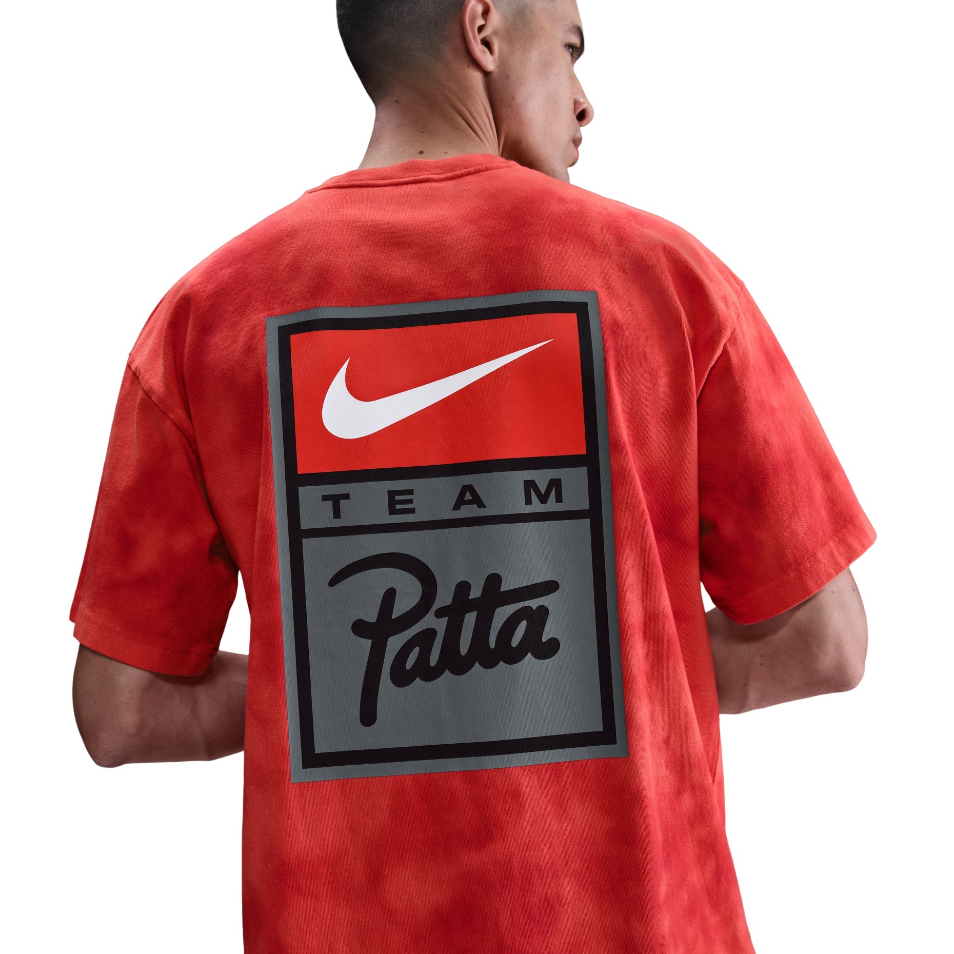 Nike x Patta T-Shirt Asia Sizing 'Red' HQ3908-612