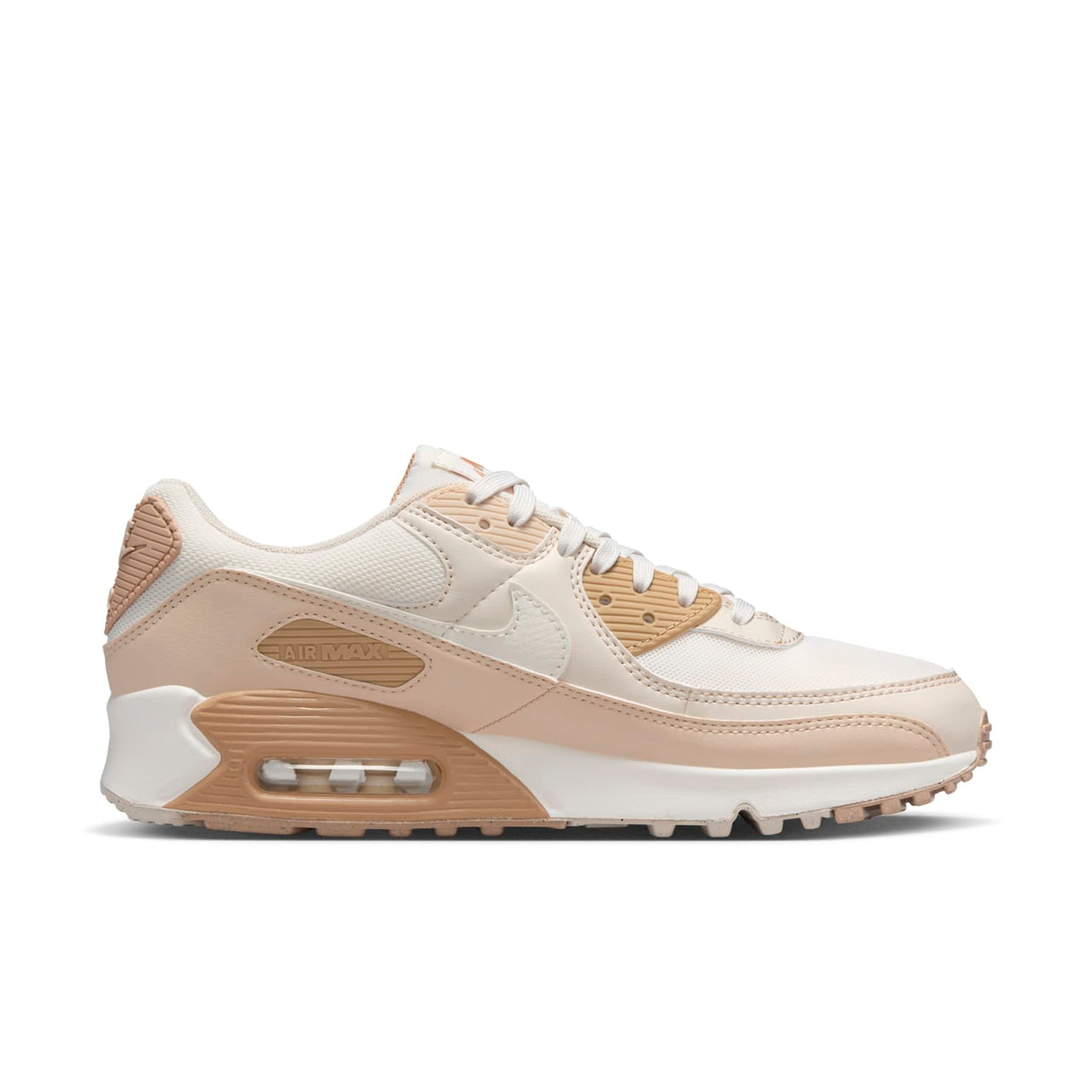 (WMNS) Nike Air Max 90 'Phantom Light Orewood Brown' DH8010-004