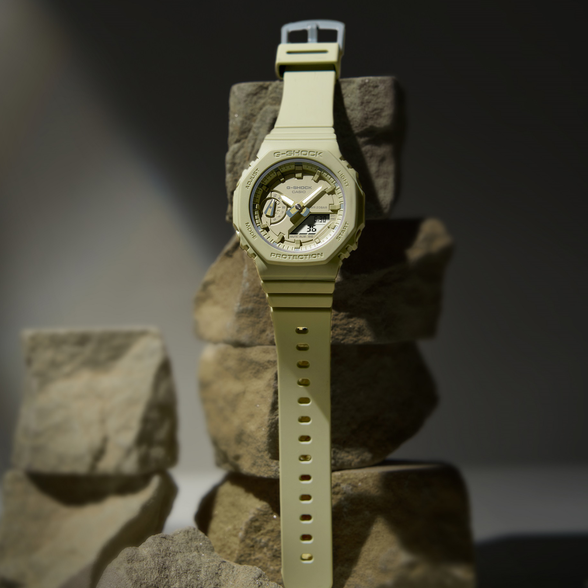CASIO G-Shock Analog-Digital 'Green' GMA-S2100BA-3APR
