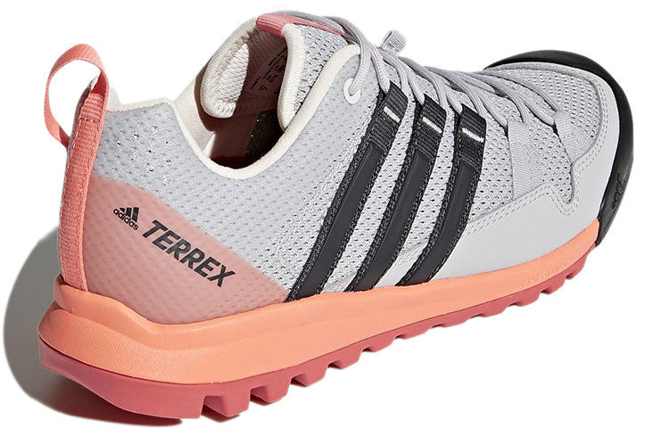 (WMNS) adidas Terrex Solo 'Grey Black Orange' CM7656