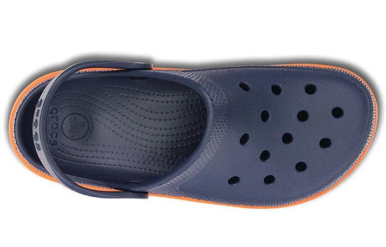 Crocs Duet Beach Sandals Blue Orange 11991-487
