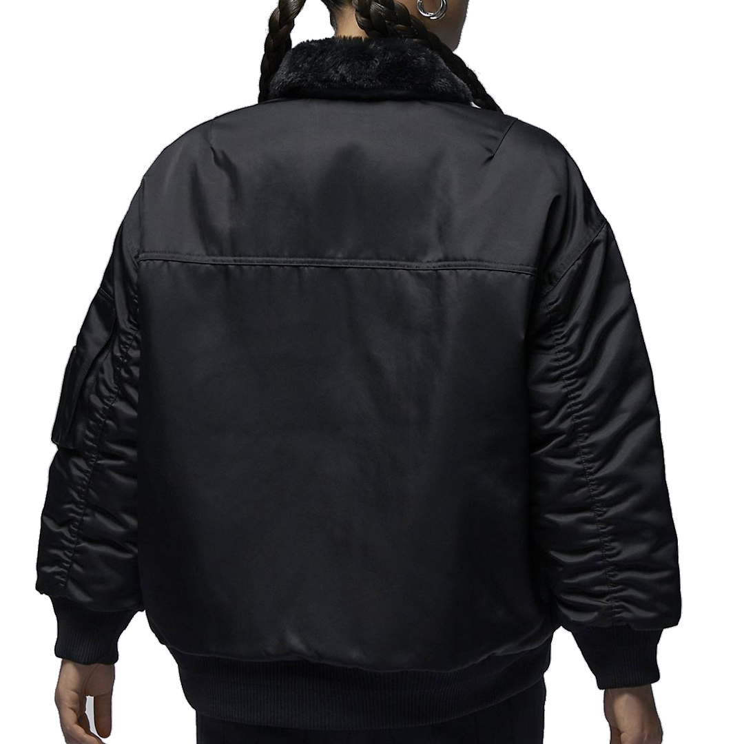 (WMNS) Air Jordan Renegade Jacket Asia Sizing 'Black' FB5089-010
