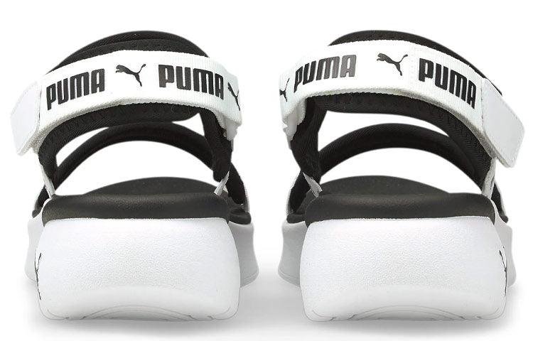 (WMNS) PUMA Sportie Sandal 'White Black' 381172-05