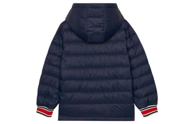 (GS) Skechers SKX Short Down Jacket 'Orange Black Green' L321B021