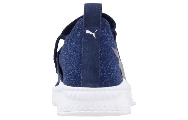 PUMA Tsugi Apex Evoknit Low Top Running Shoes Blue/Black 366432-03