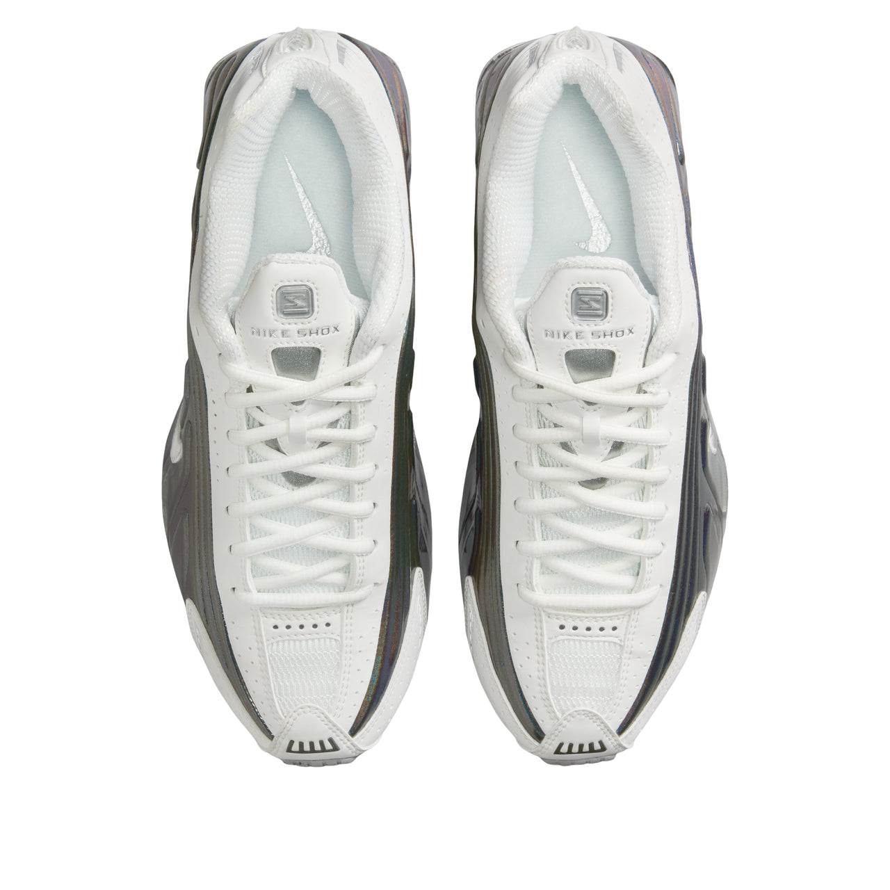 (WMNS) Nike Shox R4 'Summit White Hydrangea Metallic Silver' IB7703-100