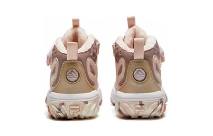 (GS) FILA Lifestyle High-Top Shoes 'Pink White' K15B342991PPSW