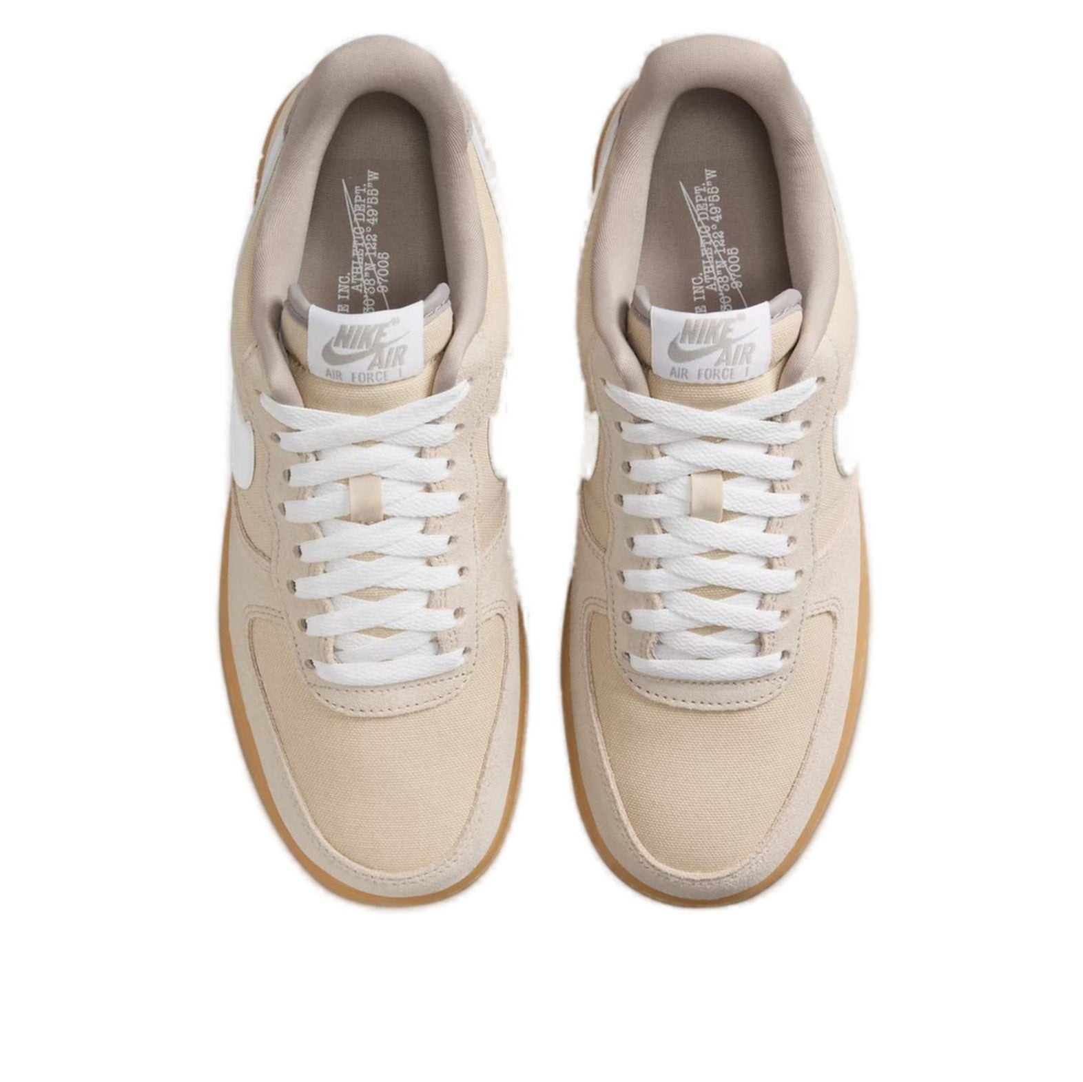 (WMNS) Nike Air Force 1 '07 'Light Khaki White Gum' HV4306-234