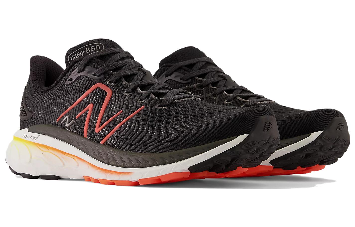New Balance Fresh Foam X 860 V13 'Black White Orange' M860D13