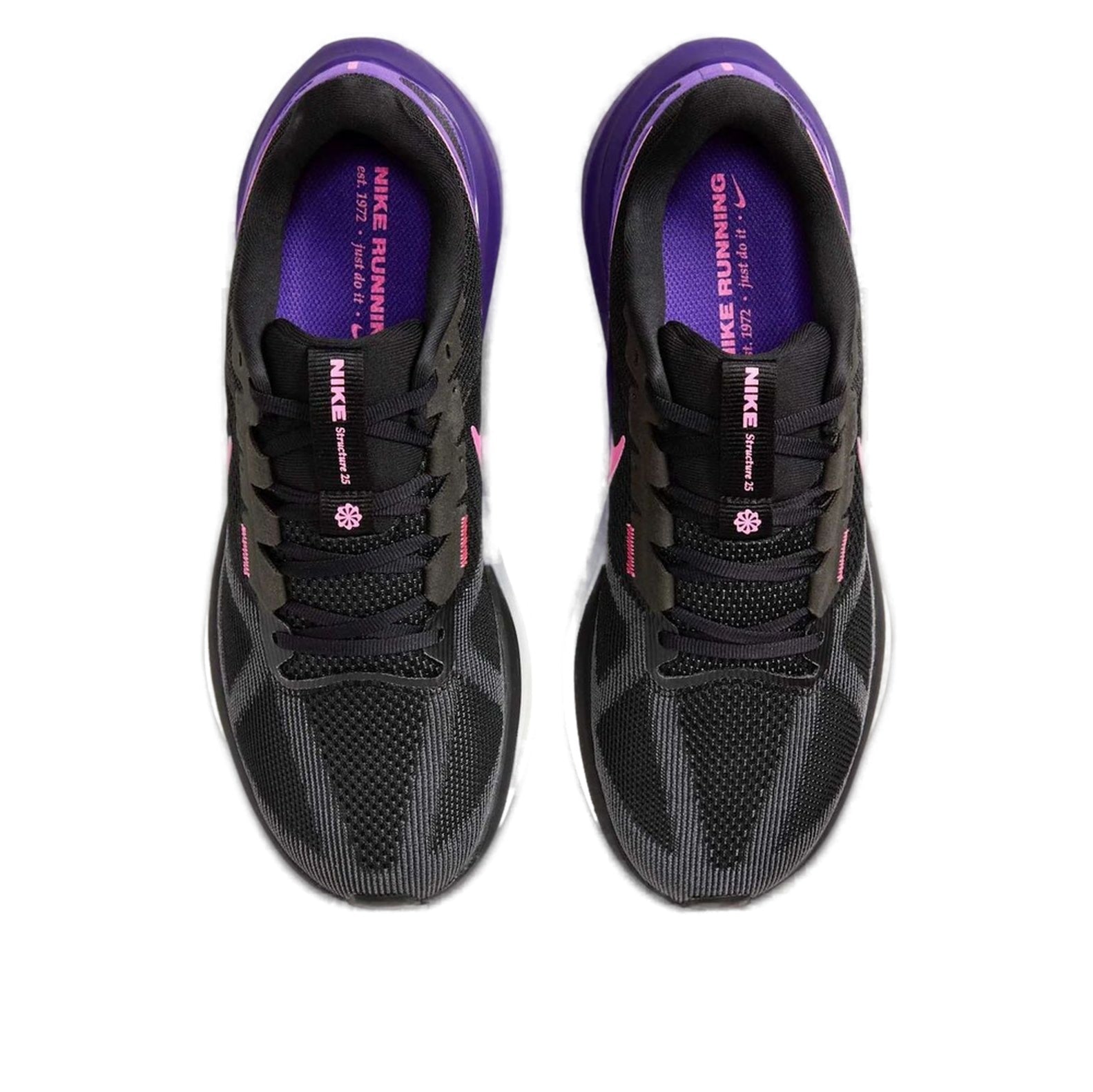 Nike Air Zoom Structure 25 'Black Field Purple Laser Fuchsia' DJ7883-010