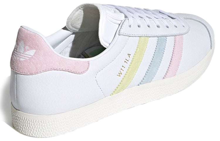 adidas Gazelle Shoes 'White Yellow Blue Pink' FX0049