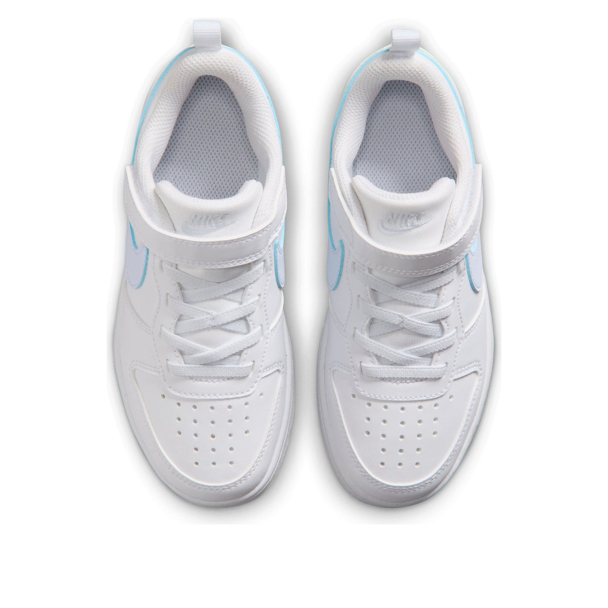 (PS) Nike Court Borough Low 'White Arctic Green Football Grey' IQ6527-100