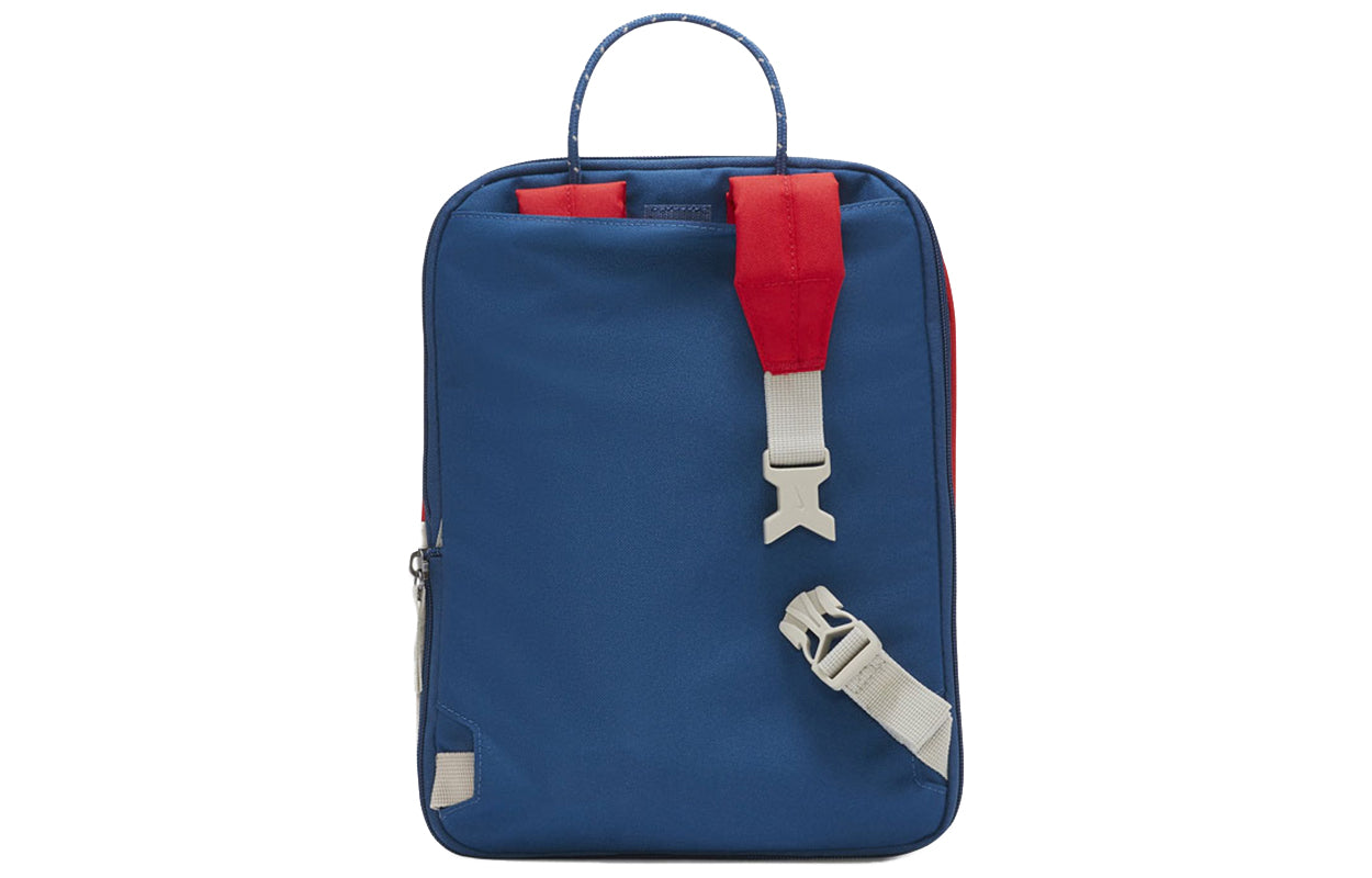 Nike Athleisure Casual Sports Colorblock backpack Navy Blue BA5927-476