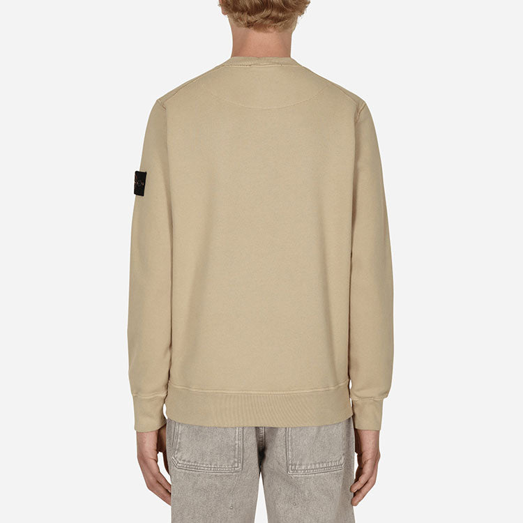 STONE ISLAND Logo Patch Sweatshirt 'Cream' 771563020-V0090