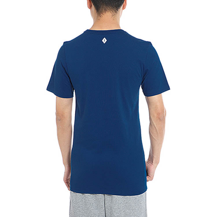 Nike x Pigalle Crossover Air Tee Casual Sports Round Neck Short Sleeve Breathable Navy Blue 886681-423