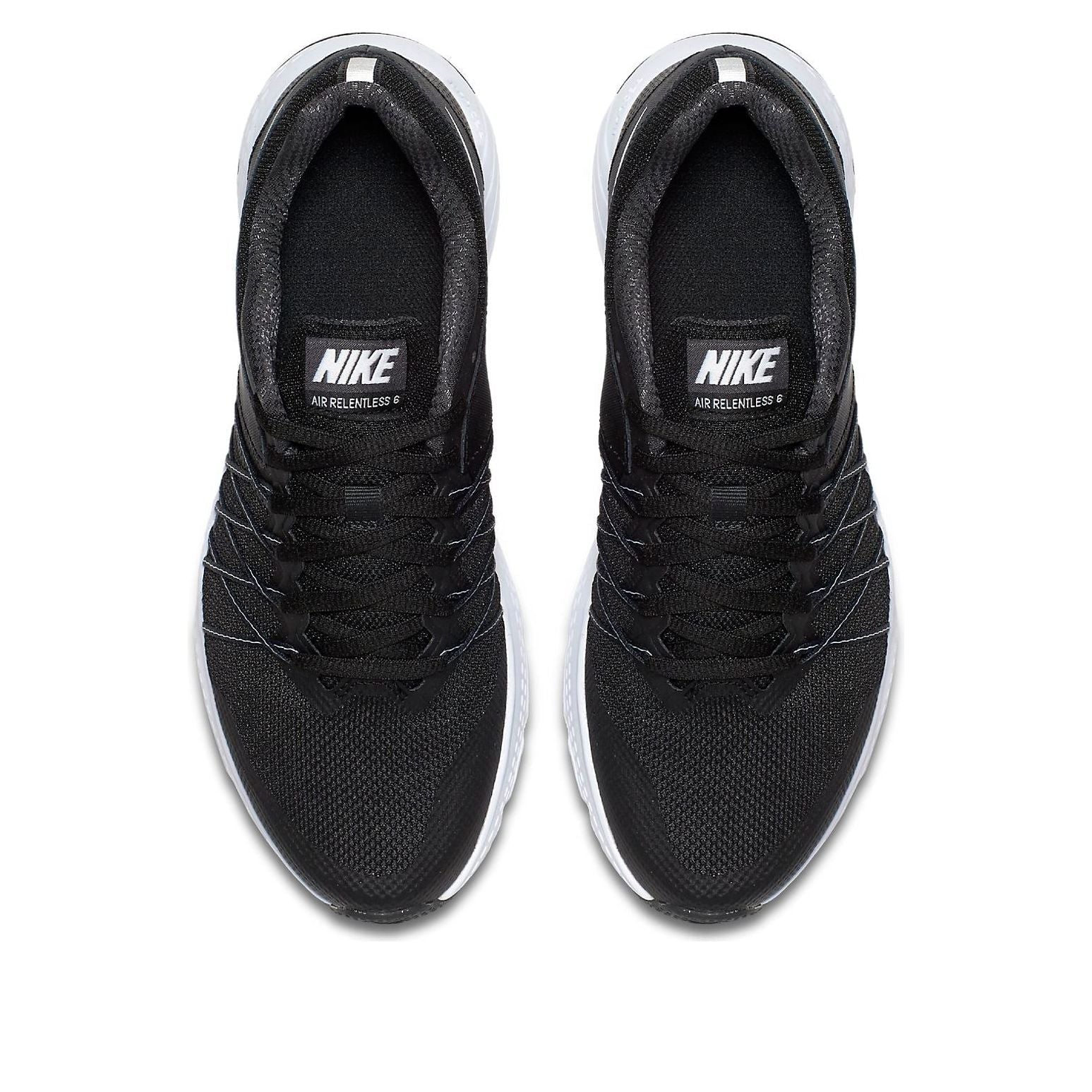 Nike Air Relentless 6 Low-Top Black/White 843882-001