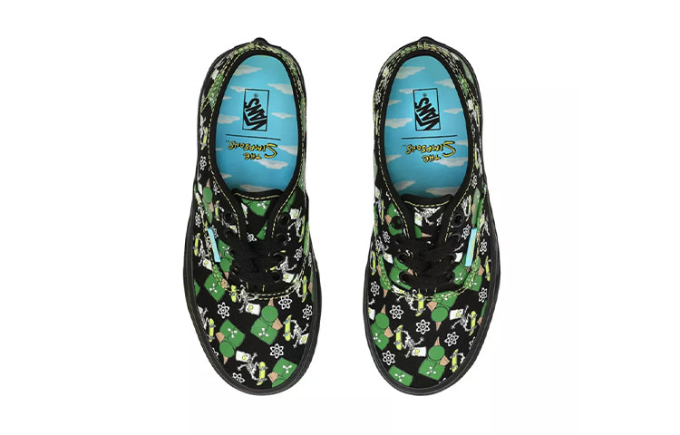 Vans The Simpsons x Authentic Kids 'Glow Bart' VN0A4UH30GY