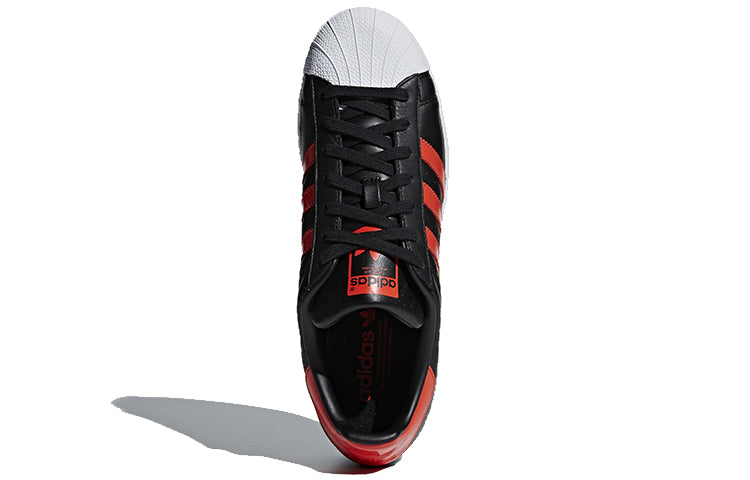 adidas Superstar 'Black Bold Orange' B41994