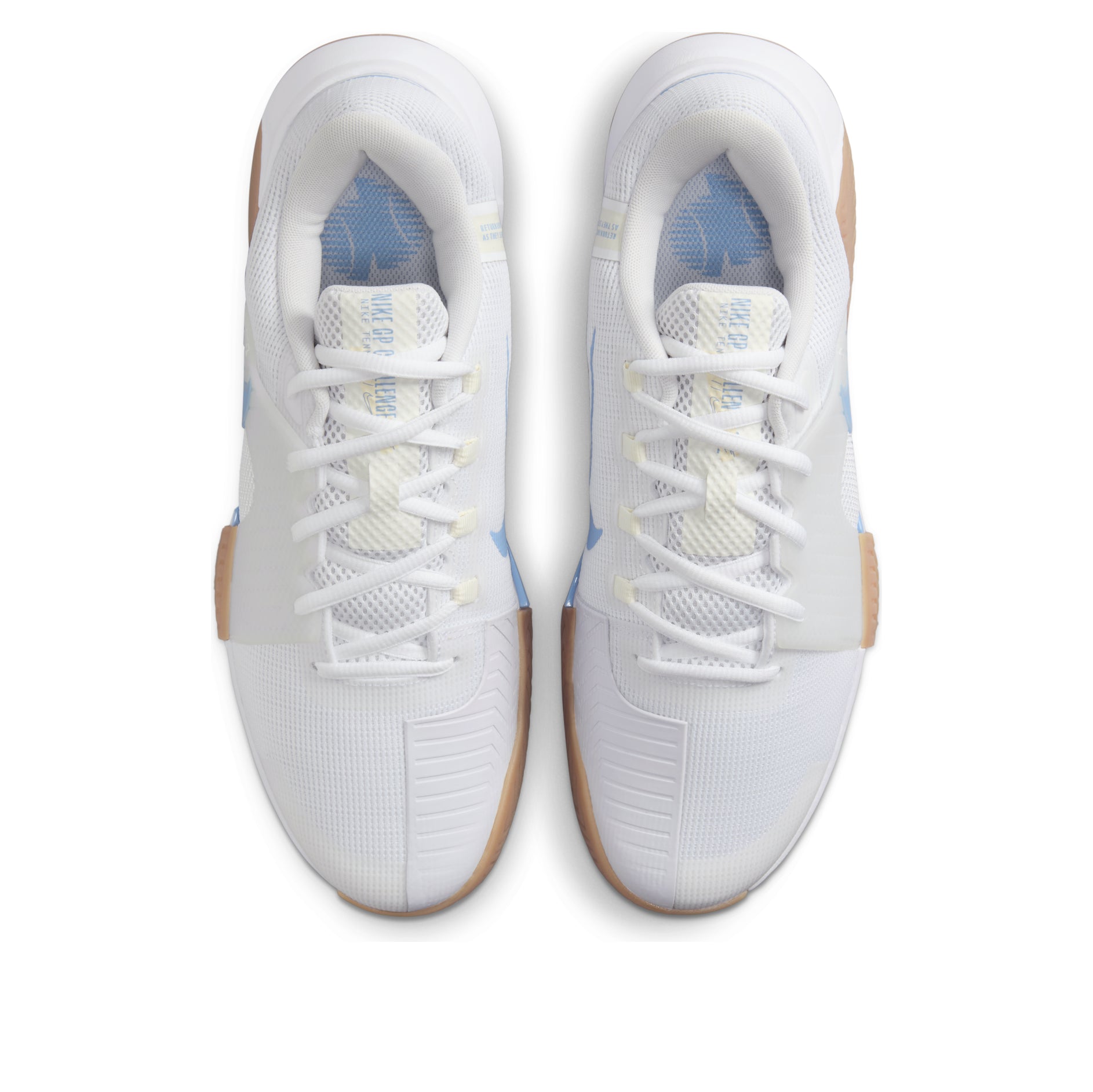 Nike Zoom GP Challenge 1 HC 'White Sail Gum Light Brown Light Blue' FB3147-107