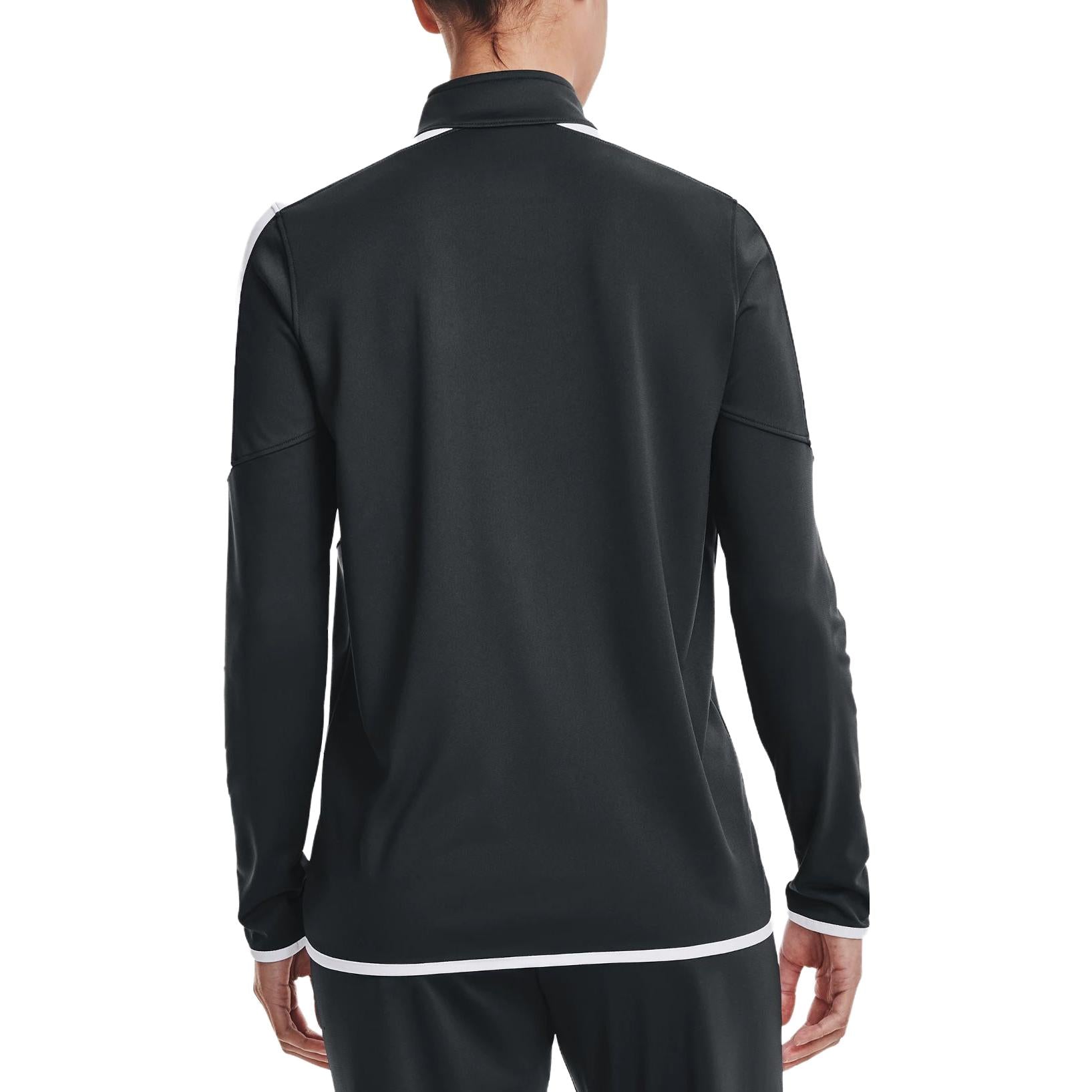 (WMNS) Under Armour Rival Knit Jacket 'Pitch Grey' 1326774-008