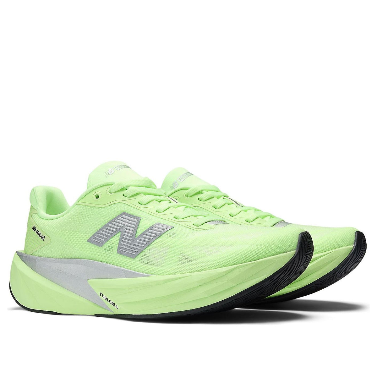(WMNS)	New Balance FuelCell Rebel v5 'Lab Green Silver' WFCXLZ5