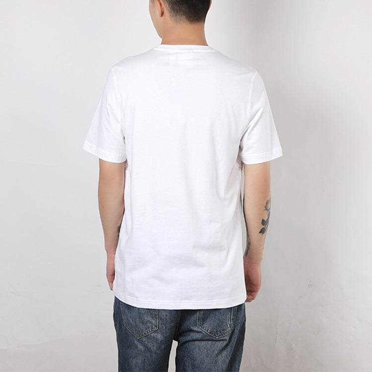adidas originals Monogram Printing Logo Short Sleeve White GD5847