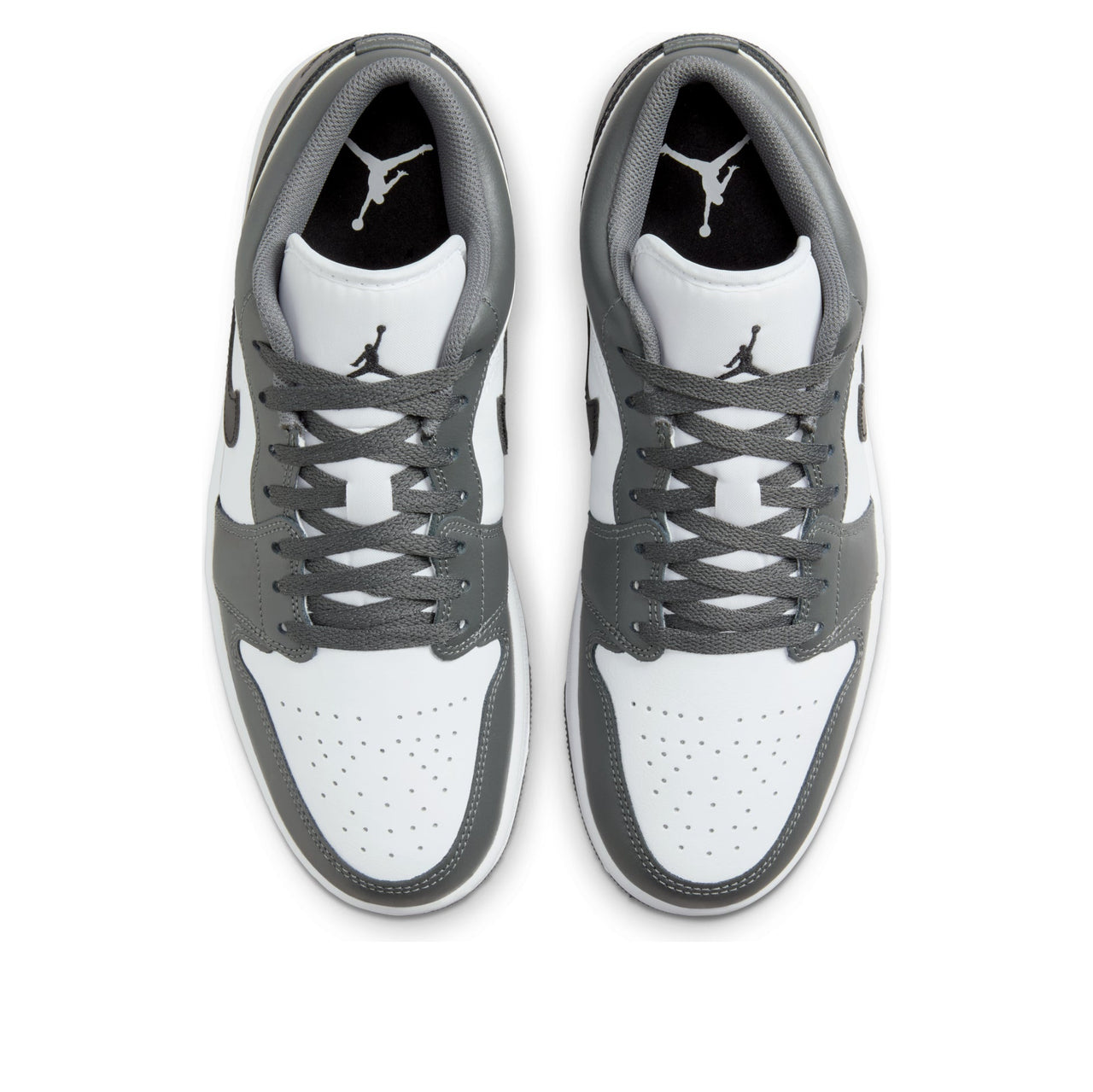 Air Jordan 1 Low 'White Iron Grey' 553558-152
