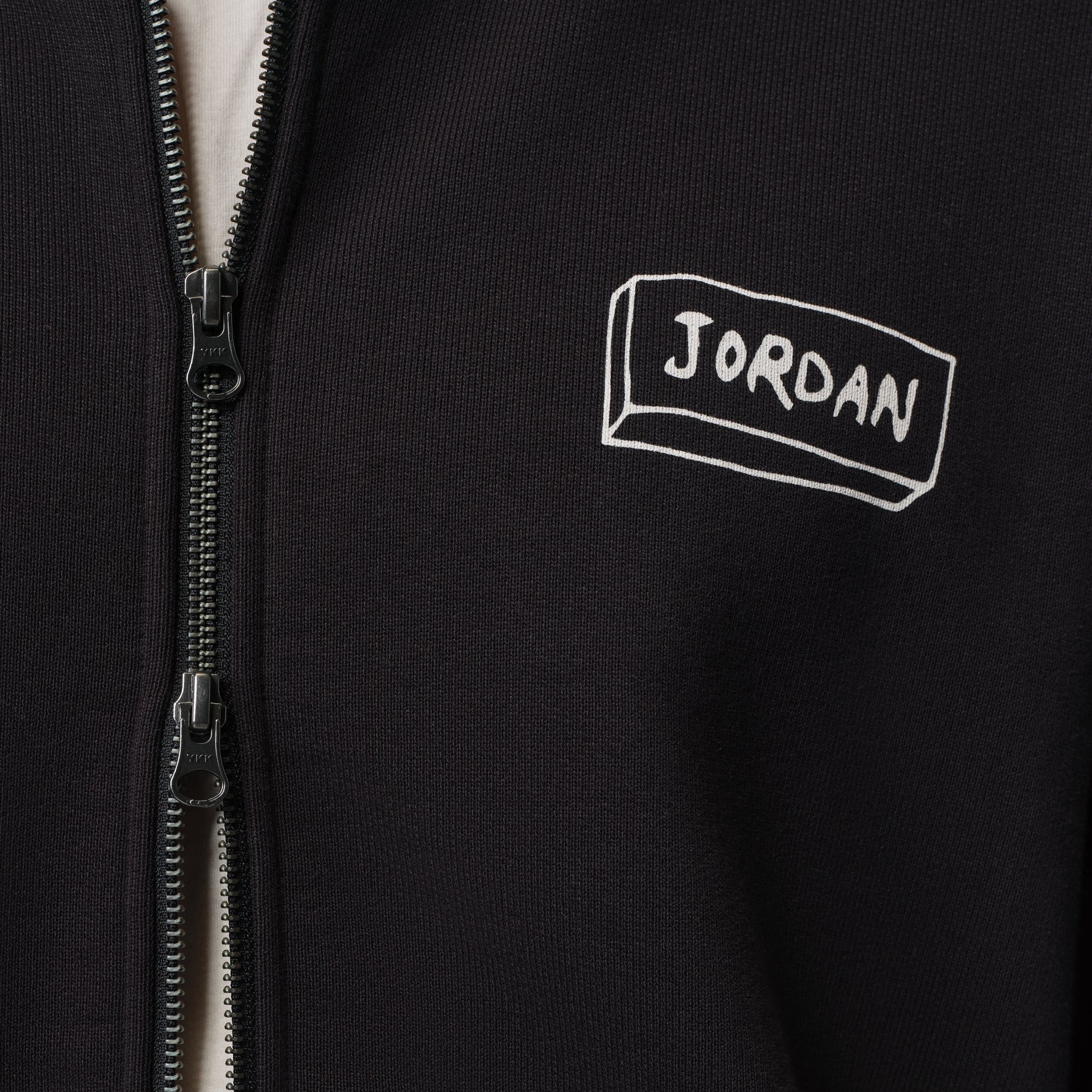 Air Jordan x Union x Fragment Full-Zip Up Hoodie 'Black Pale Ivory' IR0641-010