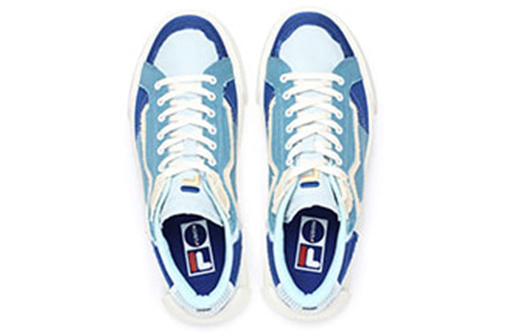 (WMNS) FILA FUSION Canvas Skate Shoes 'Blue Green' T12W228207FSN