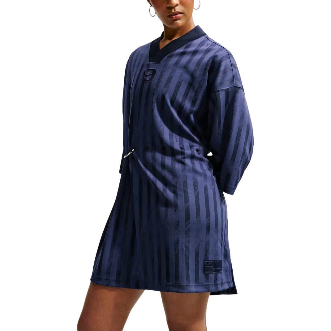 (WMNS) Nike Runway Jersey Dress 'Blackened Blue' IM0293-498
