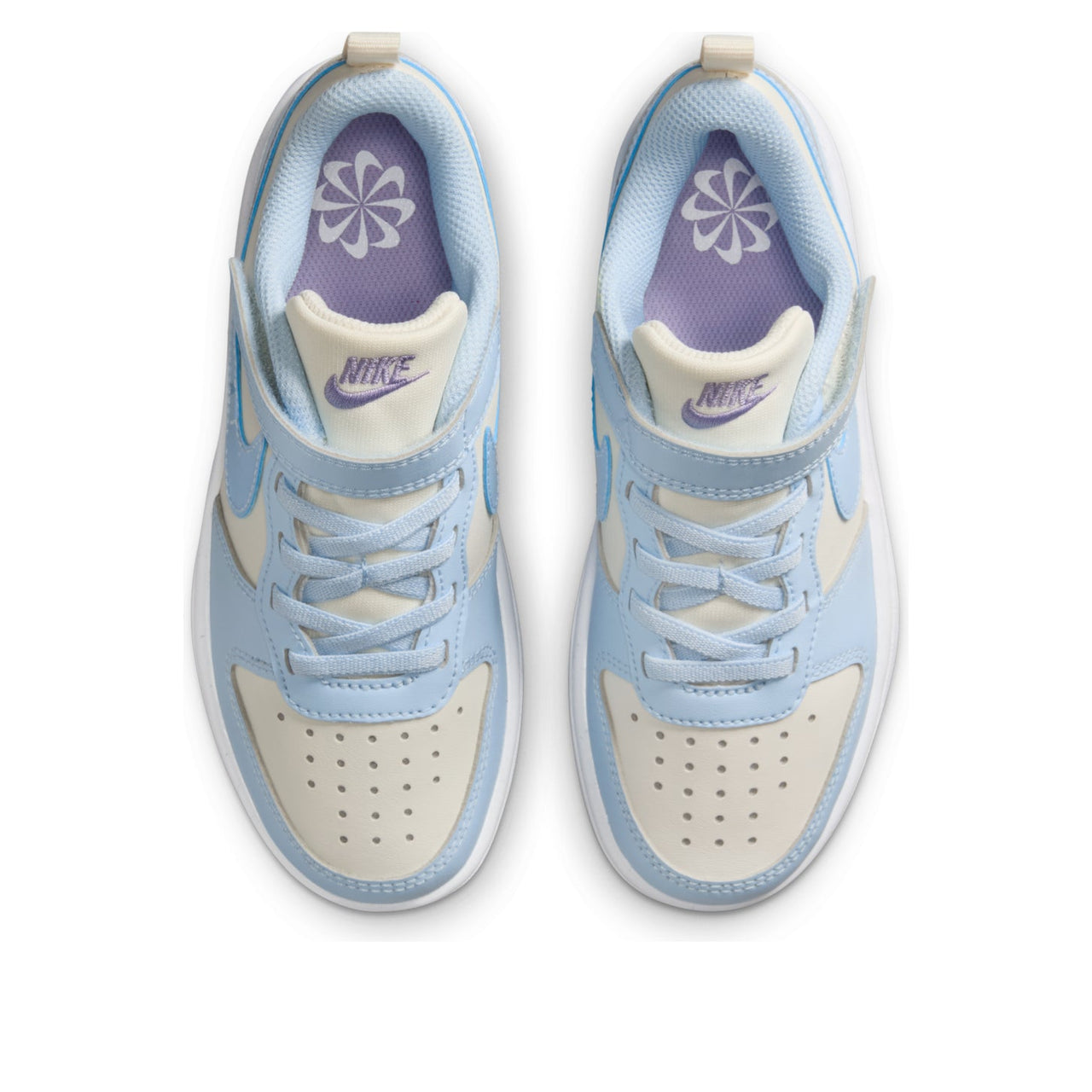 (PS) Nike Court Borough Low Recraft 'Soft Pearl Celestine Blue' IH4049-001