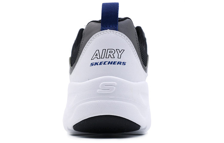 (WMNS) Skechers D Lites Airy Low-Top Running Shoes White/Grey 88888201-WCC