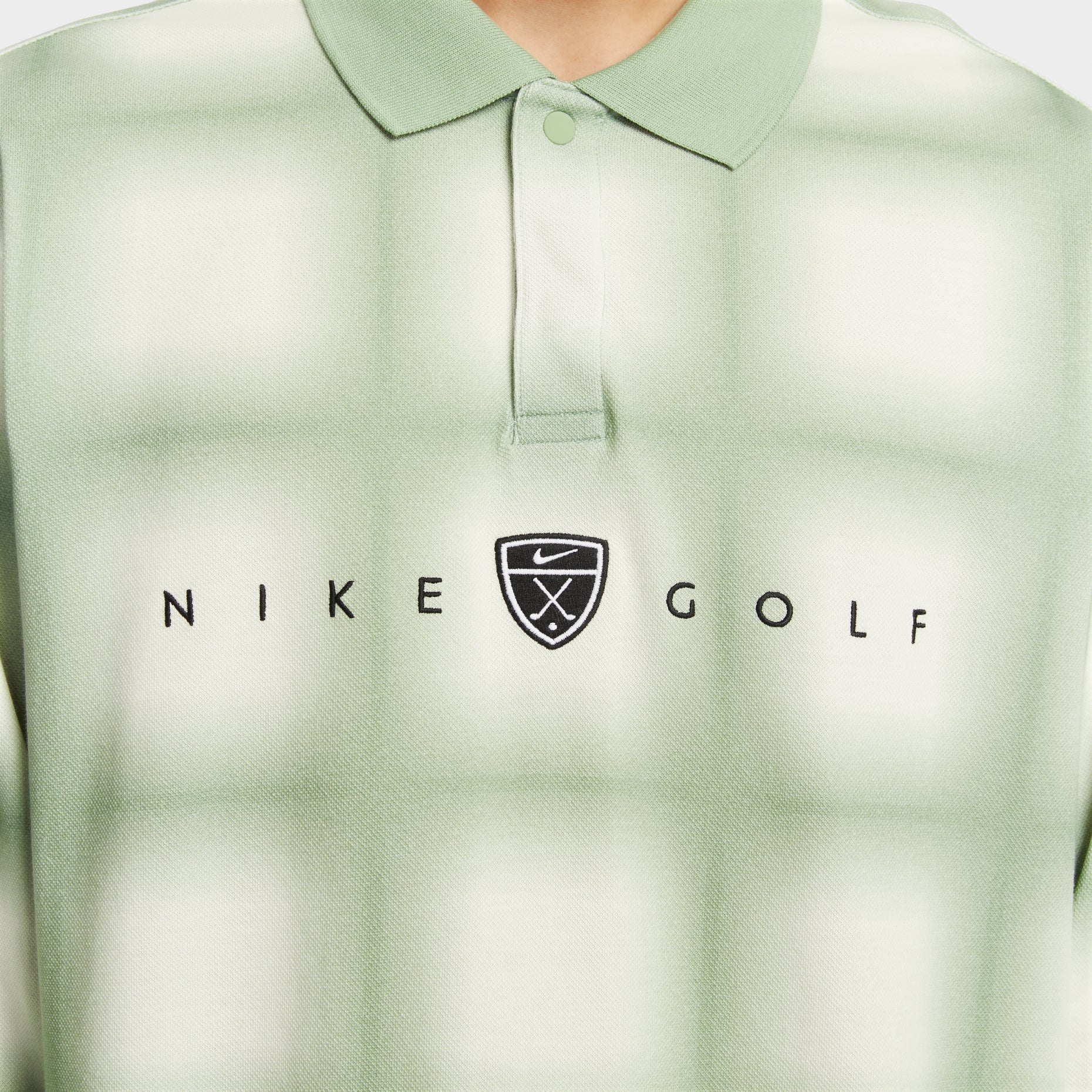 Nike Fairway Fresh Dri-FIT Long-Sleeve Loose-Fit Golf Polo 'Steam' II0773-006