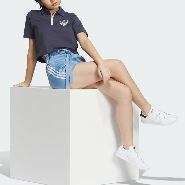(WMNS) adidas originals Sportswear Shorts 'Blue' IN1017