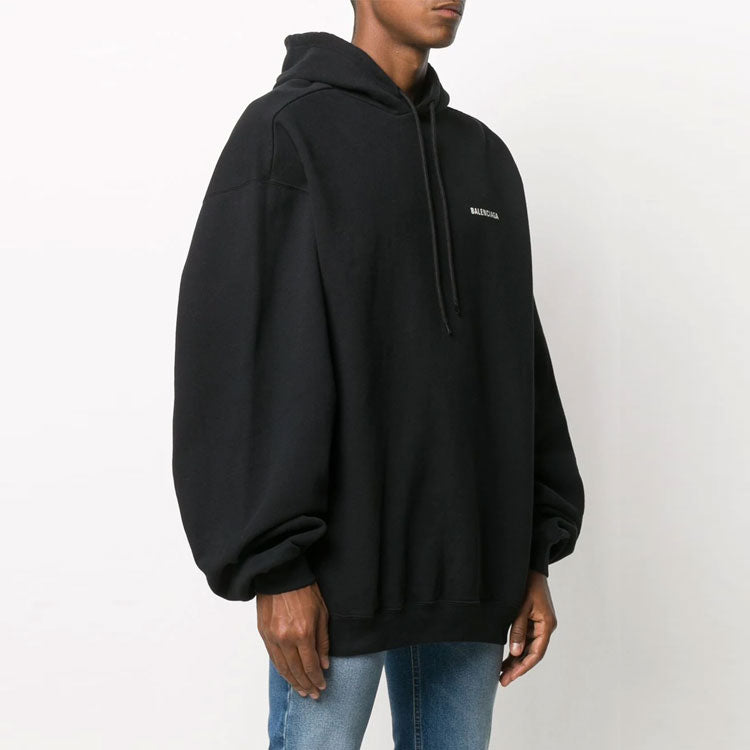 Men's Balenciaga Alphabet Printing Dfil Sports Classic Black 641679TJVE51000