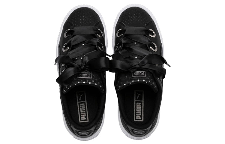 (WMNS) PUMA Platform Kiss Ath Lux Black 366704-02