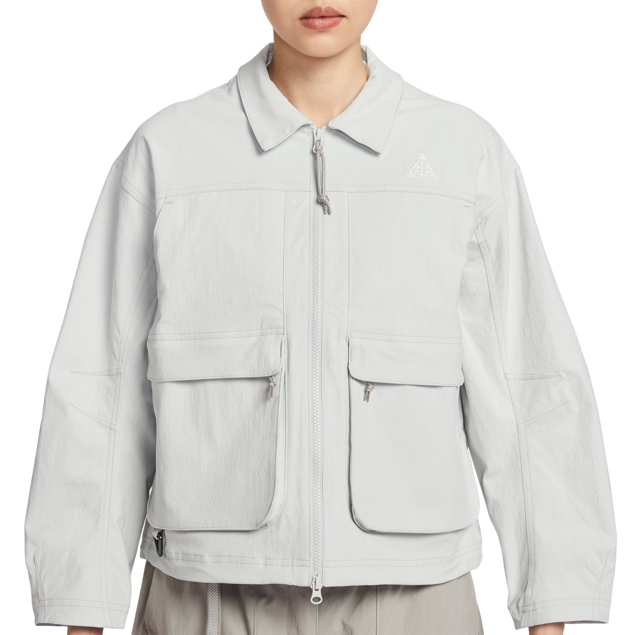 (WMNS) Nike ACG Smith Summit UV Protection Jacket 'Photon Gray Fog Gray' HV0584-025