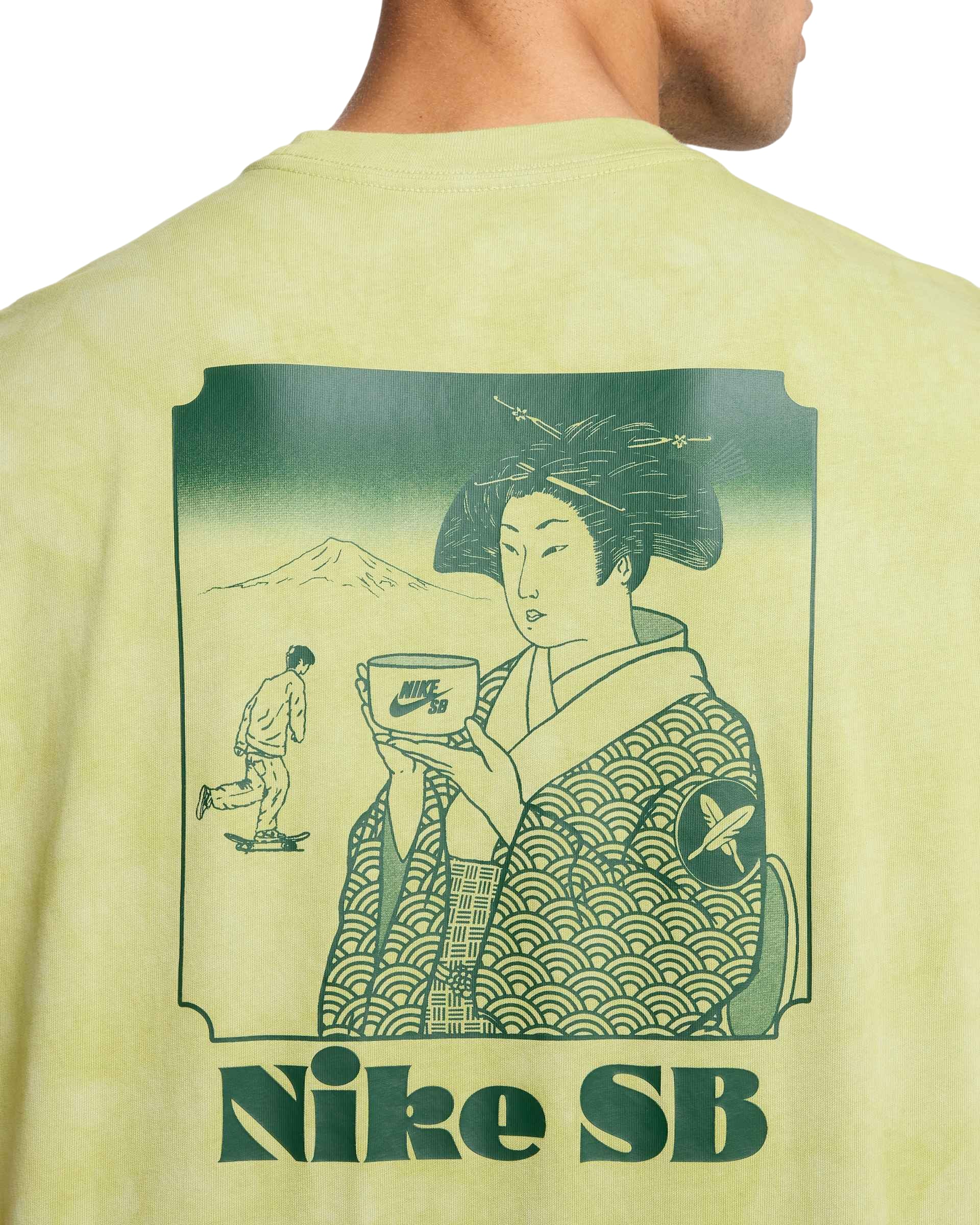 Nike x Yuto Horigome SB Skate T-Shirt Asia Sizing 'Matcha' HJ0809-311