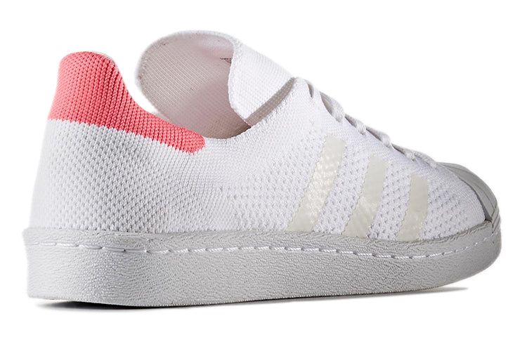 (WMNS) adidas Superstar 80s Primeknit 'White Solar Pink' BB5095