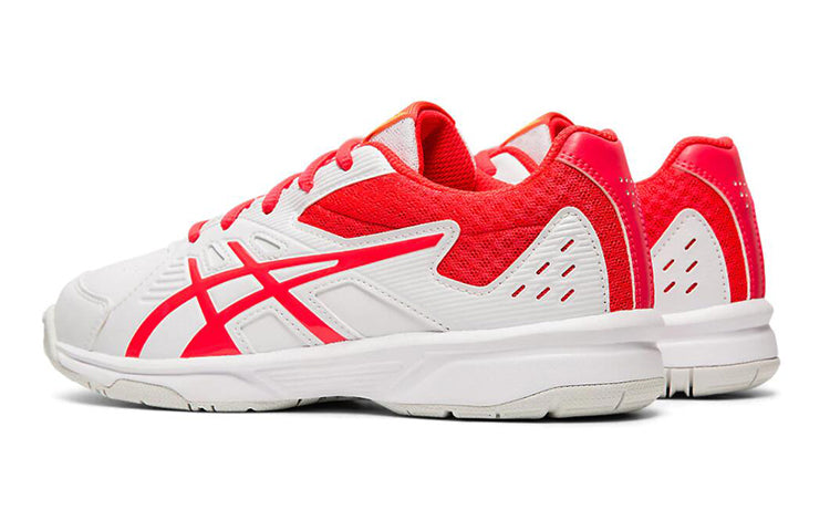 (GS) ASICS Court Slide 'White Red' 1044A007-101