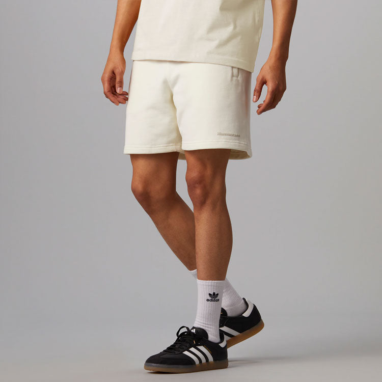 adidas x Pharrell Humanrace Small Logo Shorts 'White' HJ7061